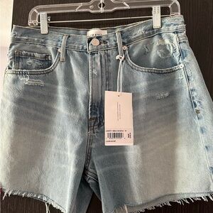 FRAME Le Super High Denim Short NWT Size 28